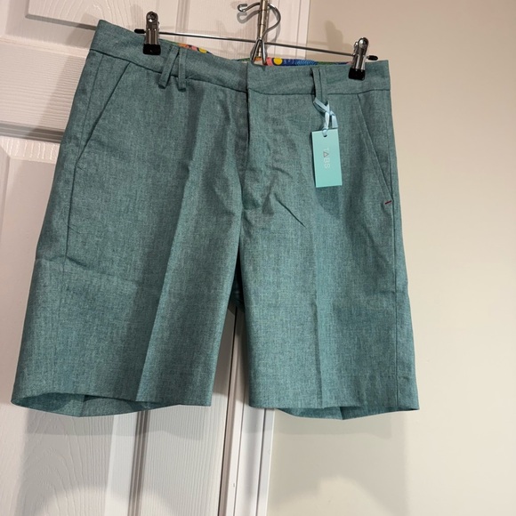 TABS Men's Formal Bermudas - Blue Iguana Sz 32 - Picture 2 of 13